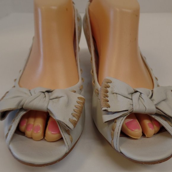 B Makowsky "BFEAST" Sz 9 White Leather - Picture 2 of 12